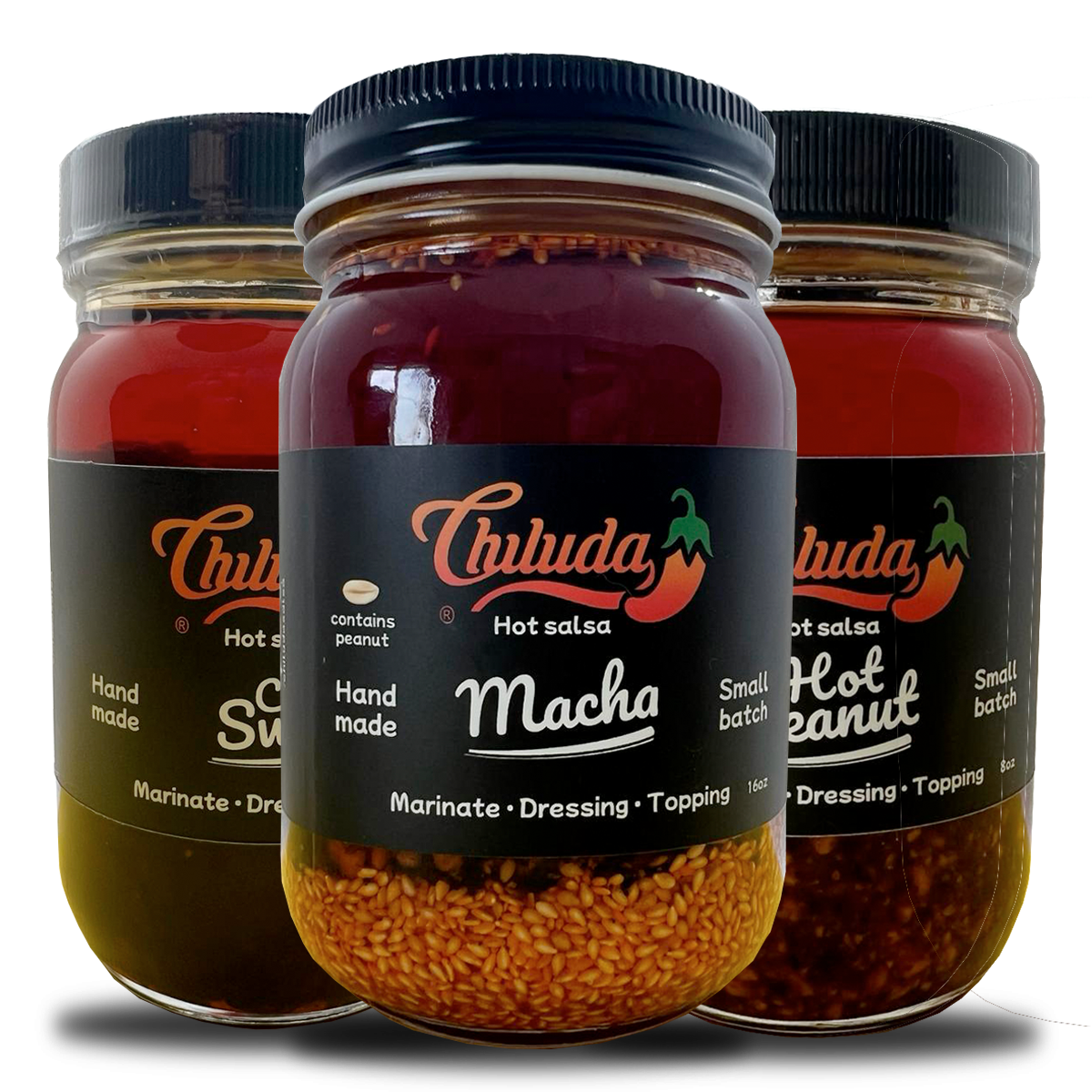 Set 3 Salsas 8oz